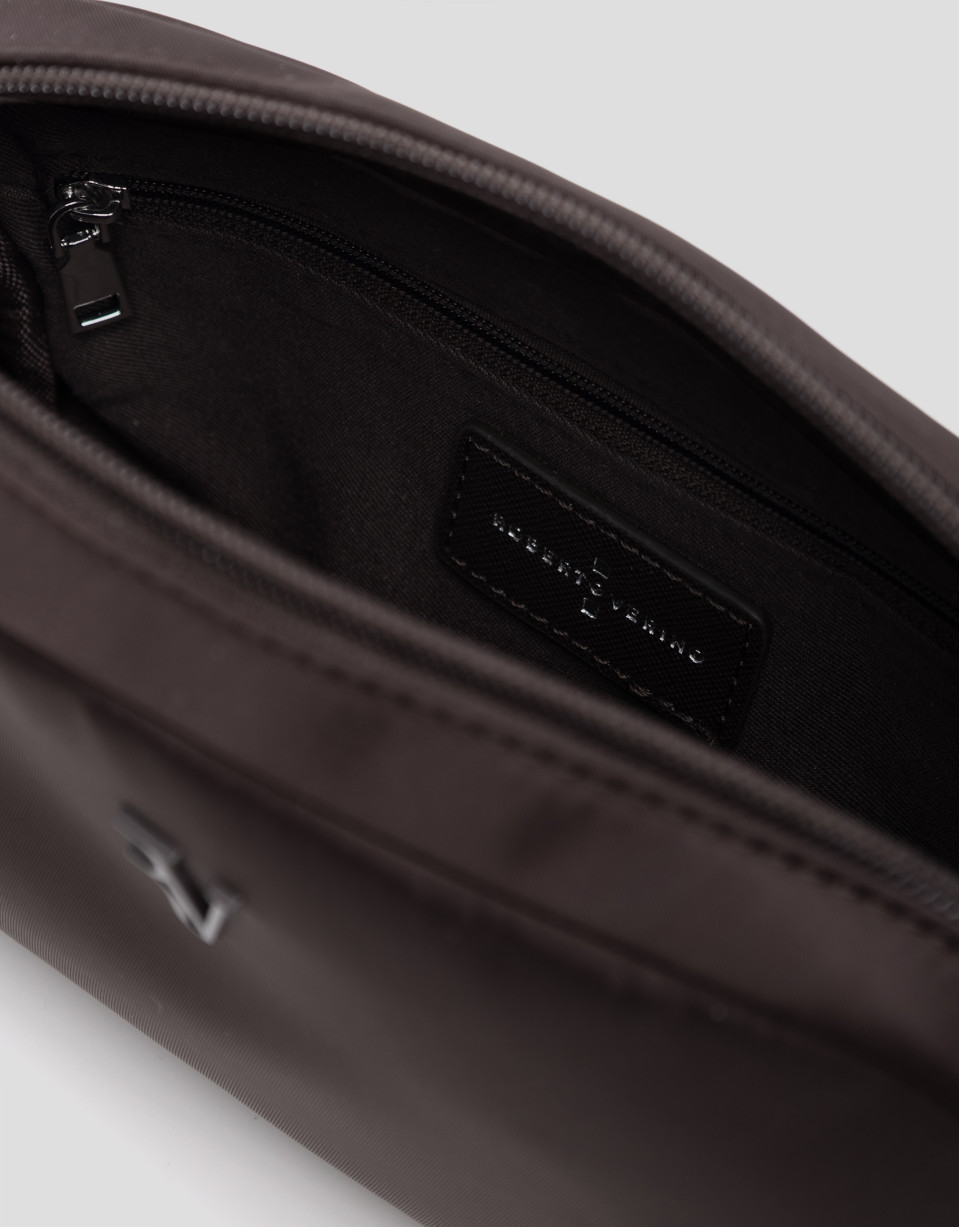 Violeta brown nylon toiletries bag - Woman | Roberto Verino