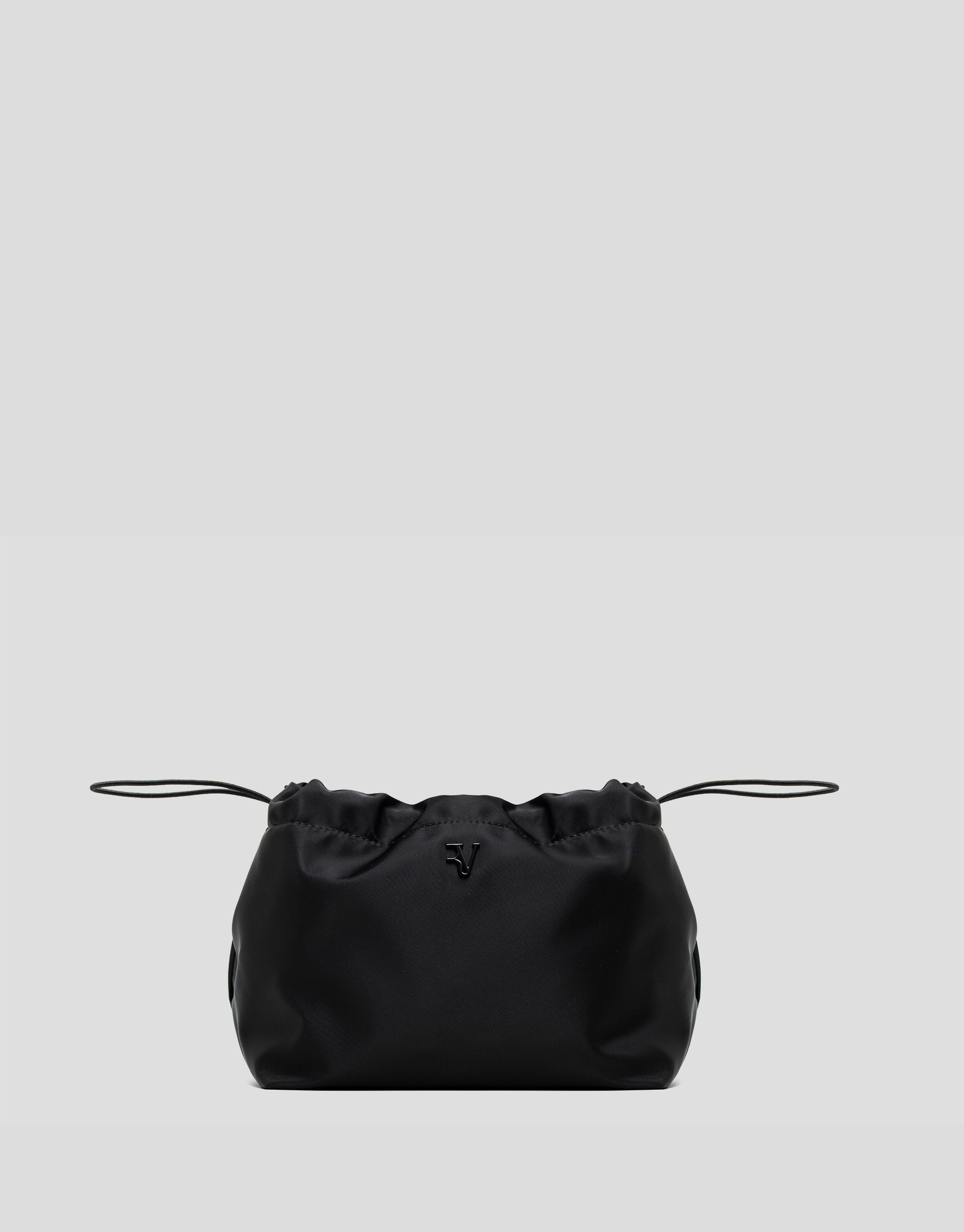 Black nylon bag organiser - Gift Guide - AW2025 | Roberto Verino