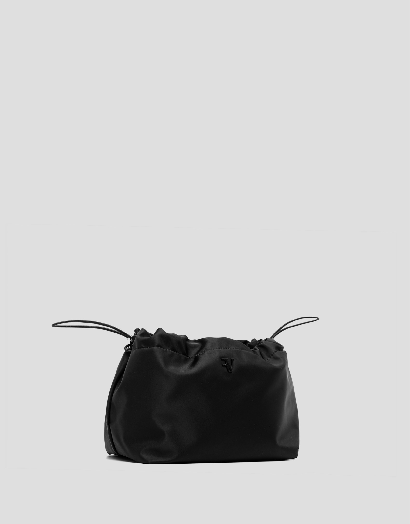 Black nylon bag organiser - Gift Guide - AW2025 | Roberto Verino