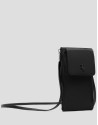 Violeta mobile phone bag in black nylon - Woman | Roberto Verino