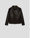 Brown crocodile print jacket - Man - SS2026 | Roberto Verino