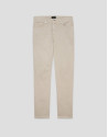 Pantalón cinco bolsillos sarga tintada beige | Roberto Verino