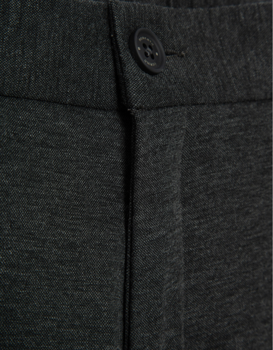 Dark grey Roma knit separate trousers - Man | Roberto Verino