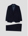 Traje half canvas regular fit azul oscuro | Roberto Verino