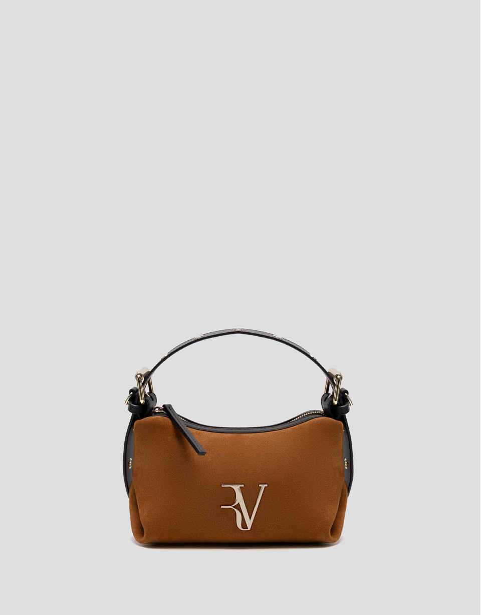 Bolso de mano Margot Mini ante marrón | Roberto Verino