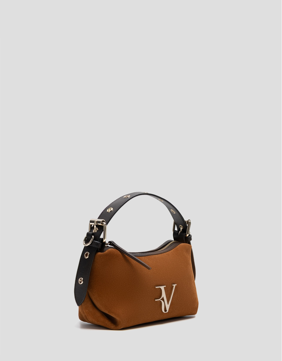 Bolso de mano Margot Mini ante marrón | Roberto Verino