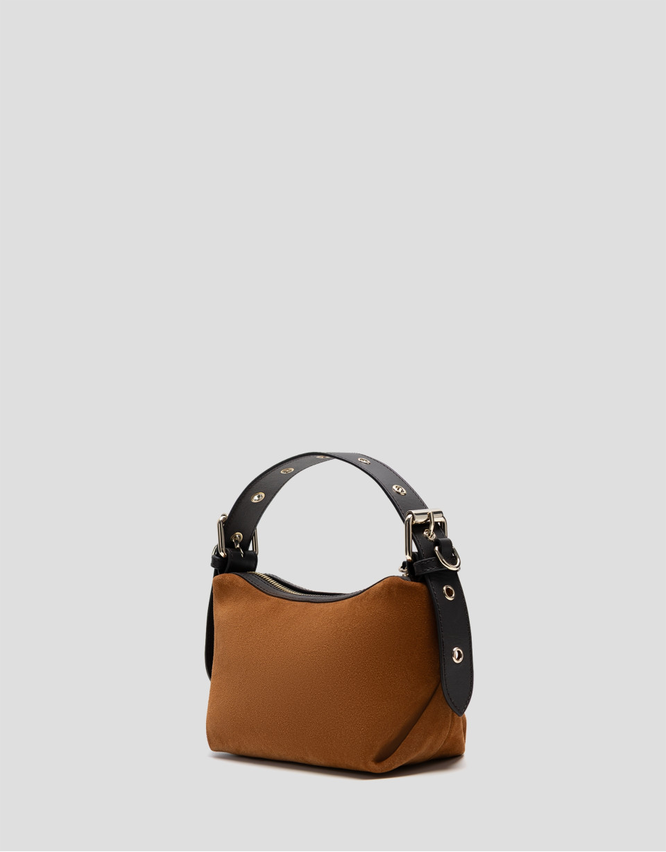 Bolso de mano Margot Mini ante marrón | Roberto Verino