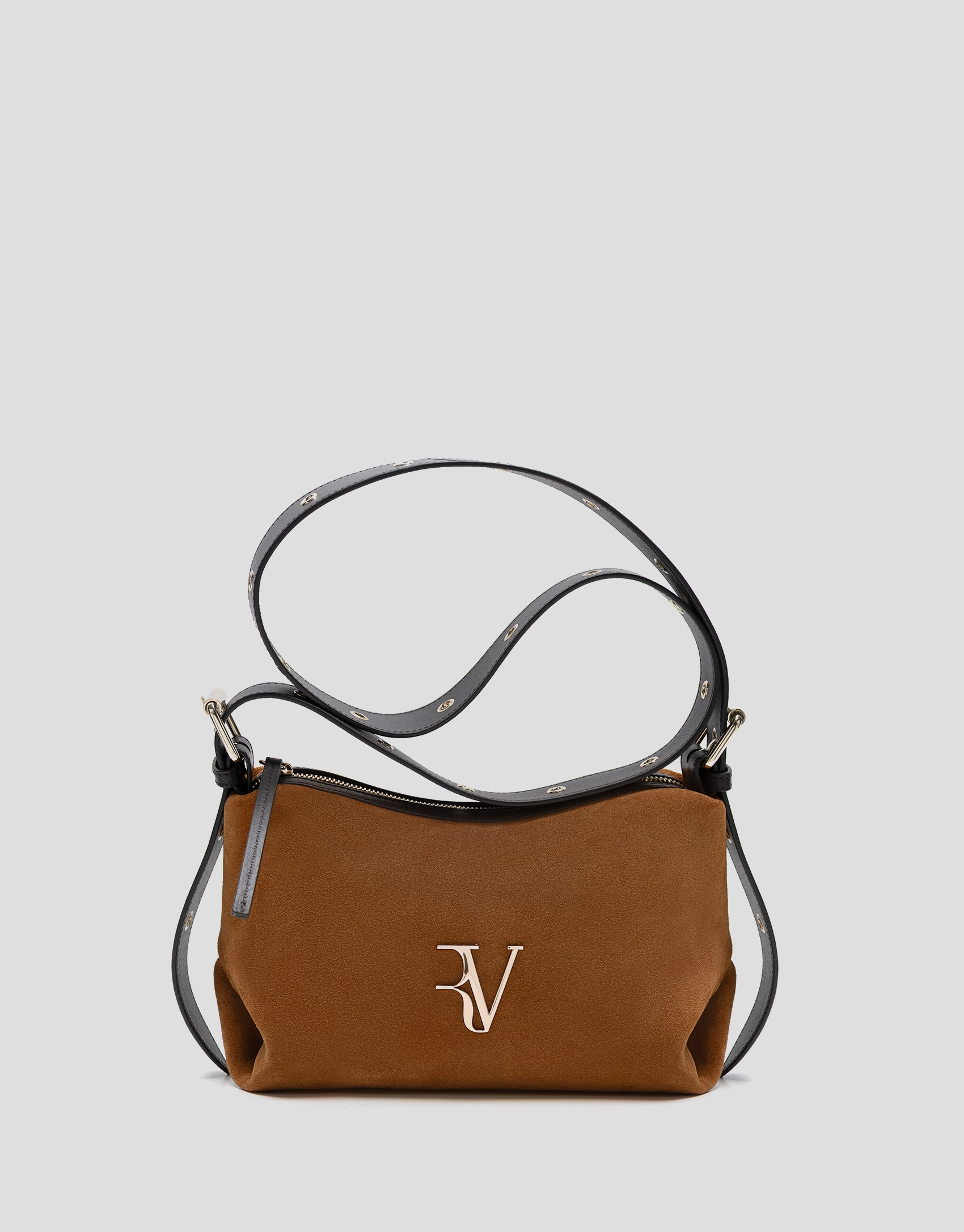 Bolso de hombro Margot ante marrón | Roberto Verino