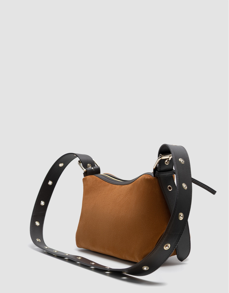 Bolso de hombro Margot ante marrón | Roberto Verino