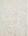 Beige straight-leg trousers with floral ... | Roberto Verino