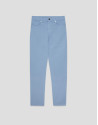 Pantalón pitillo cinco bolsillos algodón azul | Roberto Verino