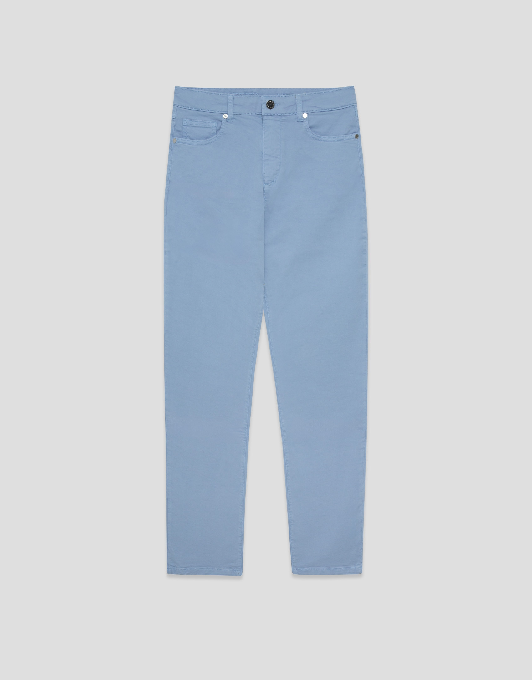 Pantalón pitillo cinco bolsillos algodón azul | Roberto Verino