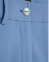 Pantalón recto crepé azul claro - Mujer | Roberto Verino