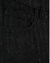 Black wide-leg jeans with lurex thread - Woman | Roberto Verino
