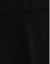 Pantalón recto con abertura crepe negro | Roberto Verino