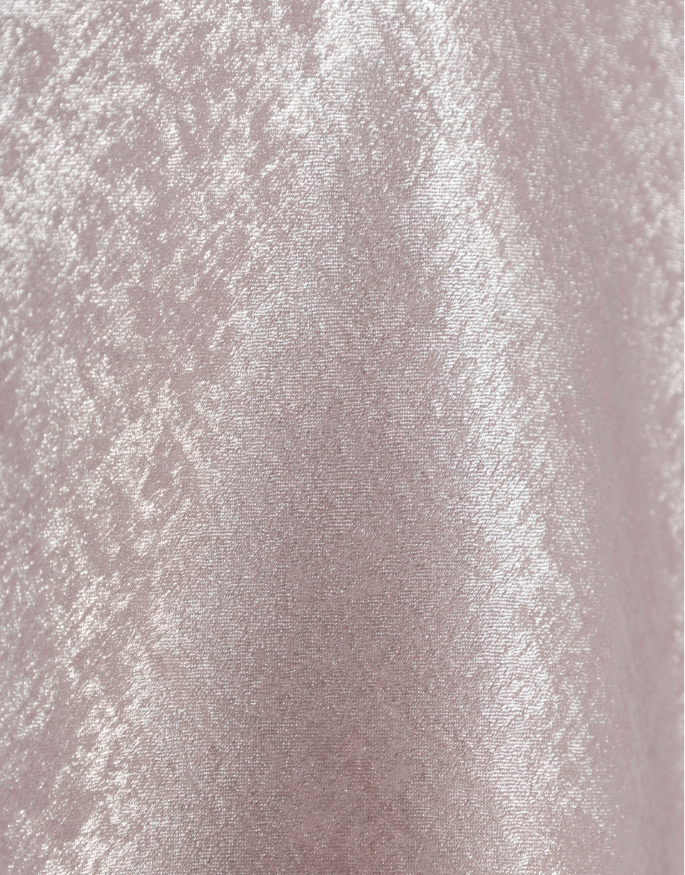 Pink shiny laminated fabric top - Woman | Roberto Verino