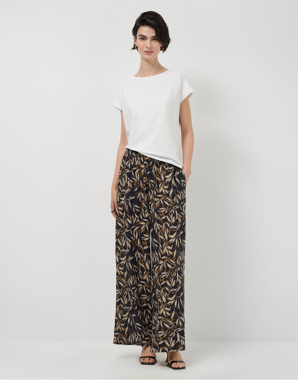 Camiseta sin mangas oversize blanca con ... | Roberto Verino