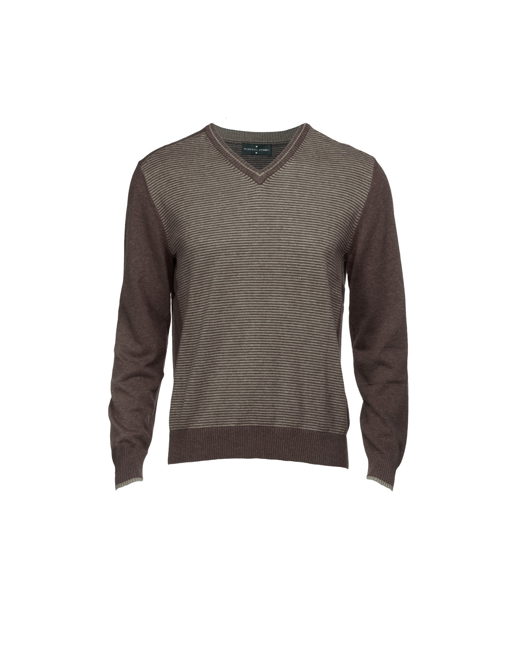 Brown wool/cashmere pullover