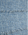 Vestido recto manga corta tweed tonos azules | Roberto Verino