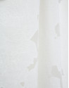White devoré strappy dress with floral print | Roberto Verino