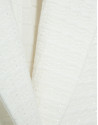 Short white shiny weave jacket - Woman - SS2026 | Roberto Verino