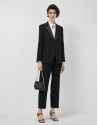 Blazer smoking crepé negro - Mujer - PV2026 | Roberto Verino