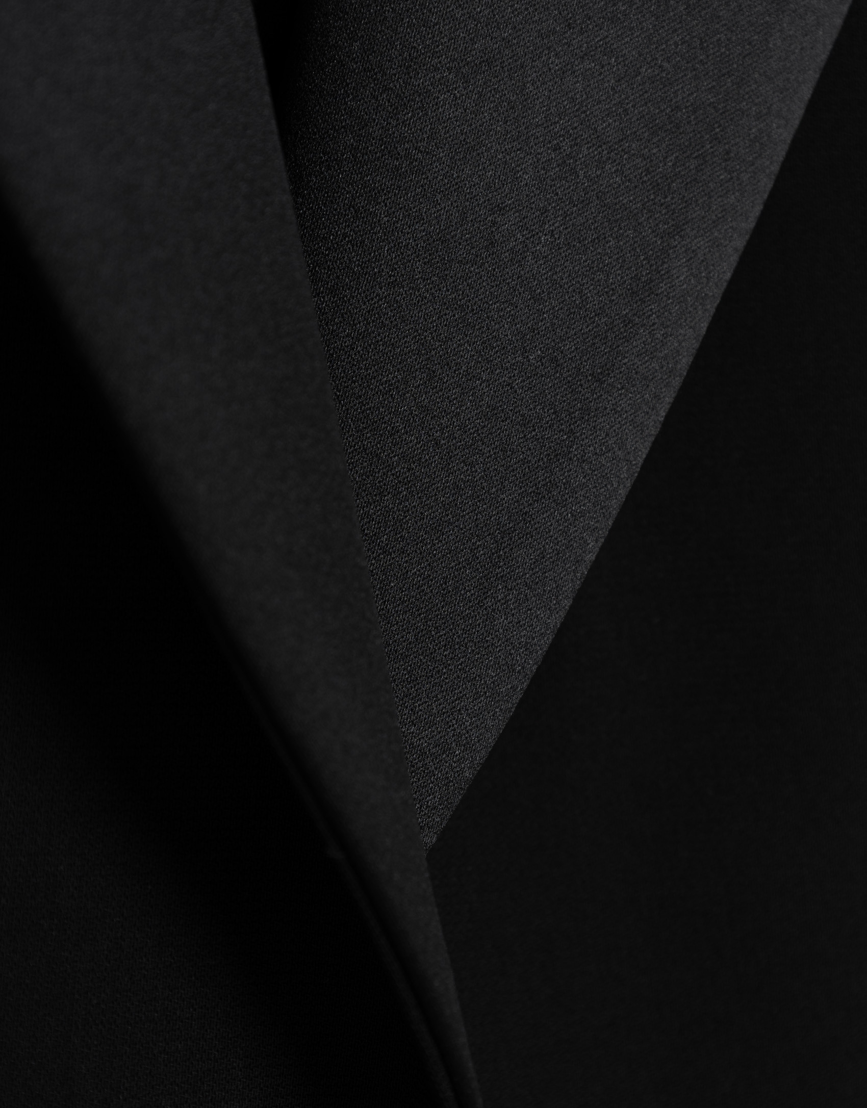 Blazer smoking crepé negro - Mujer - PV2026 | Roberto Verino
