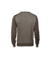 Brown wool/cashmere pullover
