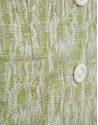 Moss green jacquard linen/cotton jacket - Woman | Roberto Verino