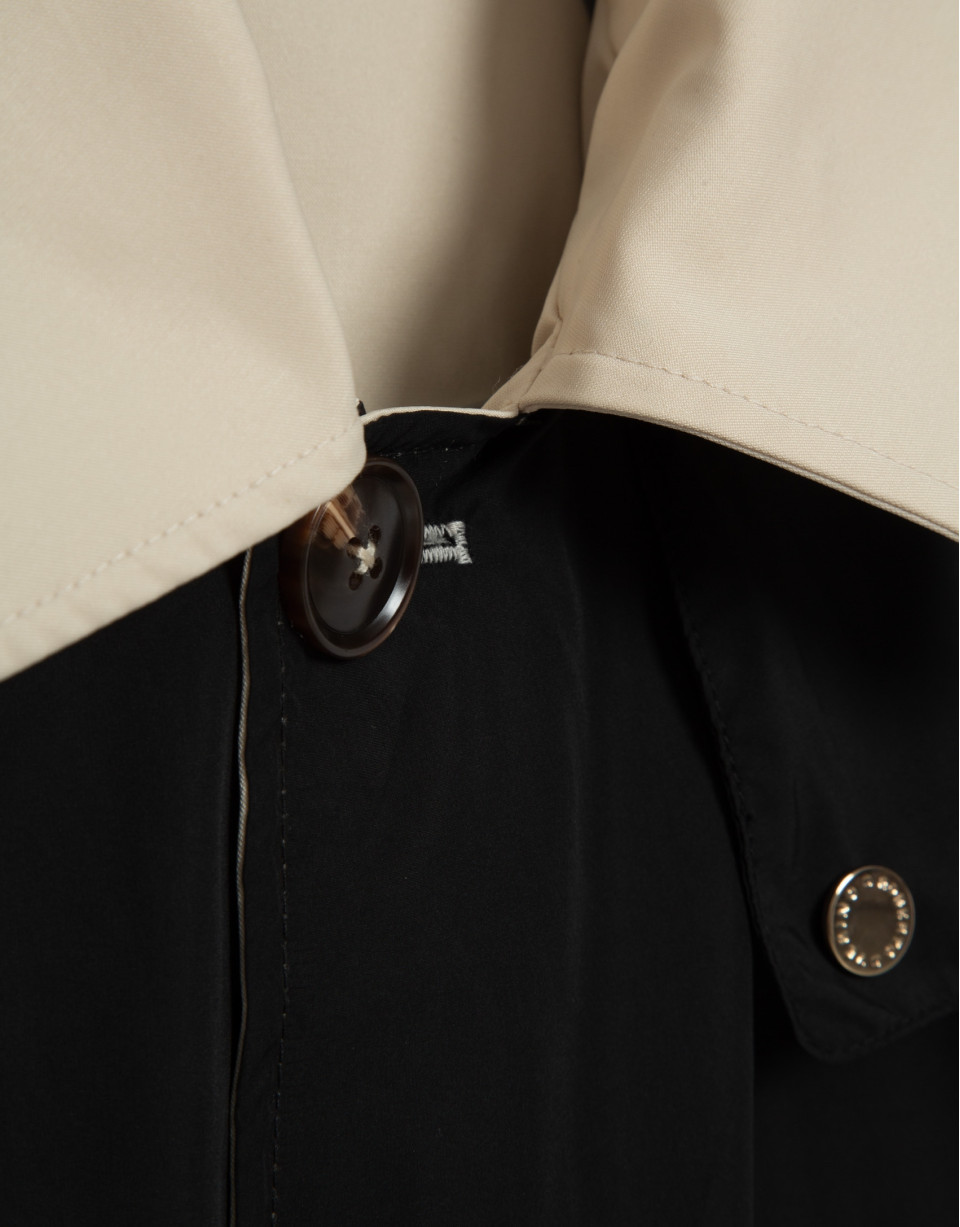 Trench reversible camel/negro - Mujer - PV2026 | Roberto Verino
