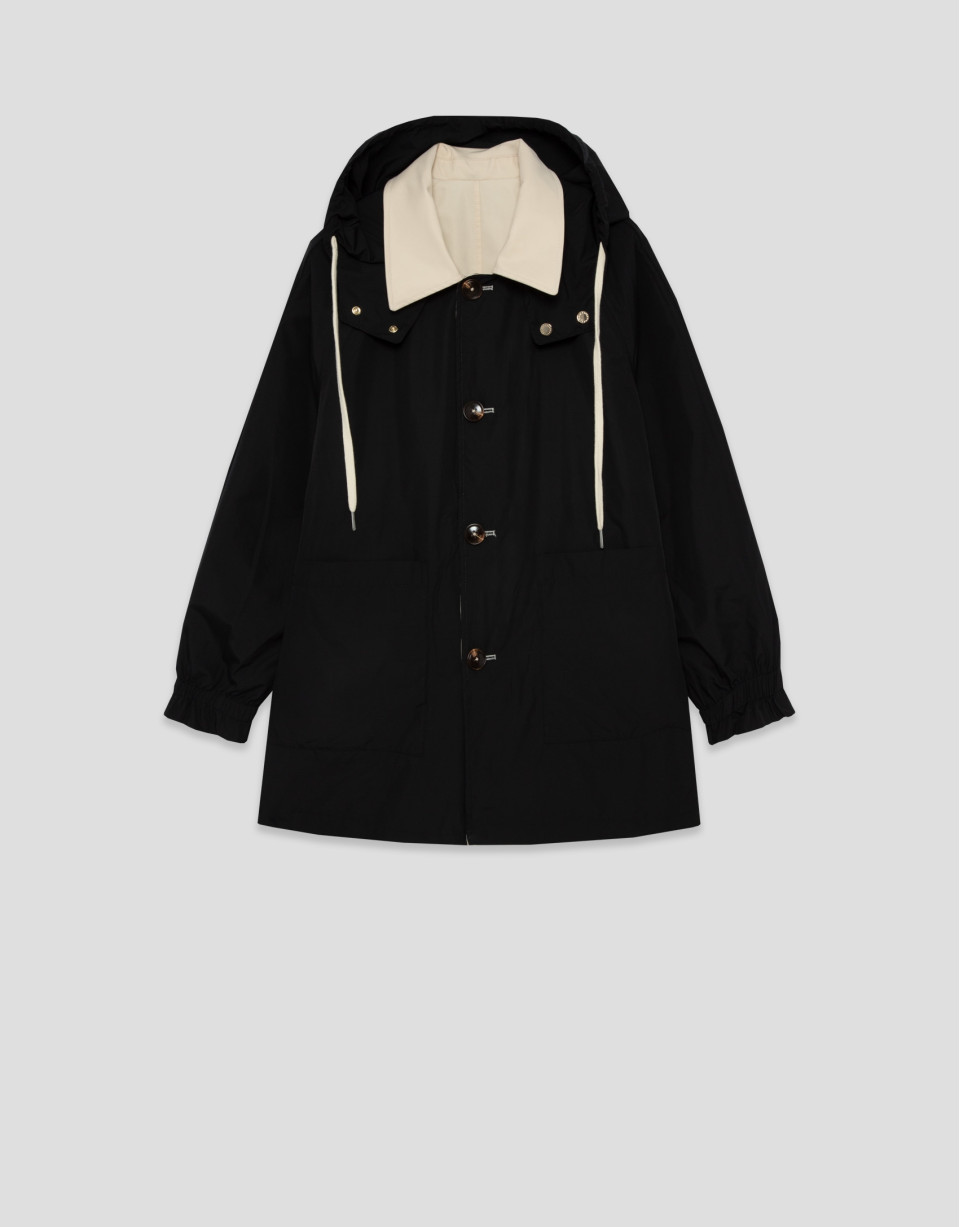 Trench reversible camel/negro - Mujer - PV2026 | Roberto Verino
