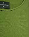 Jersey punto fino manga murciélago verde | Roberto Verino