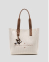 Bolso de hombro Zendaya Hobo Midi punto crudo | Roberto Verino