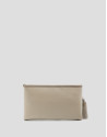 Dafne Messenger shoulder bag in beige nylon | Roberto Verino