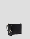 Bolso de hombro Dafne Messenger nailon negra | Roberto Verino