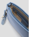 Bolso de hombro Dafne Messenger nailon azul ... | Roberto Verino