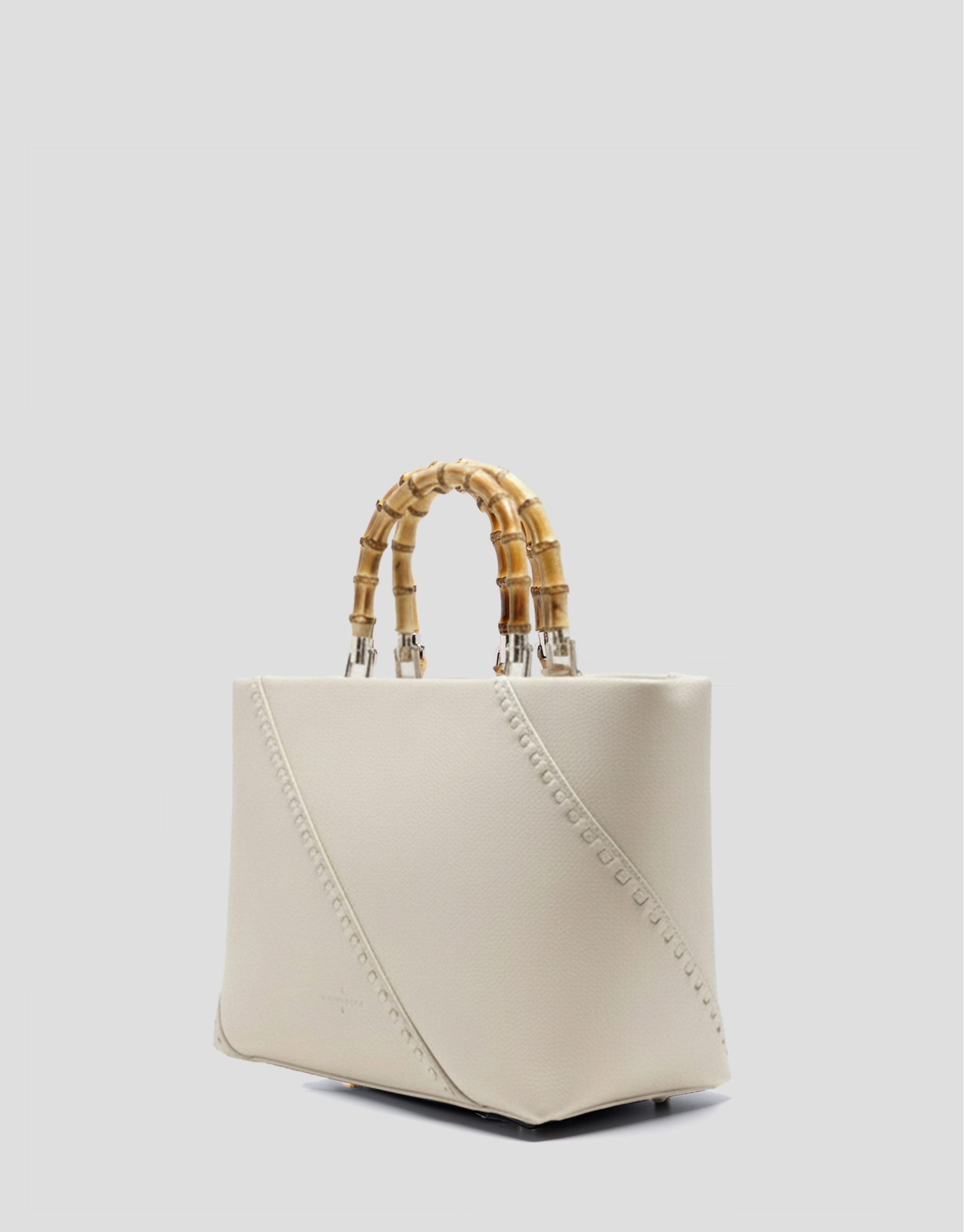 Bolso de mano Clara Satchel piel crudo - Mujer | Roberto Verino