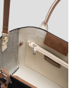 Zendaya Satchel handbag in black knit - Woman | Roberto Verino