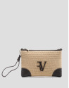 Vera Messenger bag in beige and brown leather | Roberto Verino