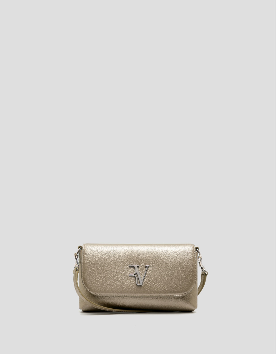 Bolso de mano Rita Metal dorado - Mujer | Roberto Verino
