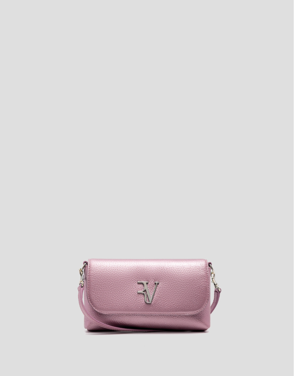 Bolso de mano Rita Metal rosa - Mujer - PV2026 | Roberto Verino