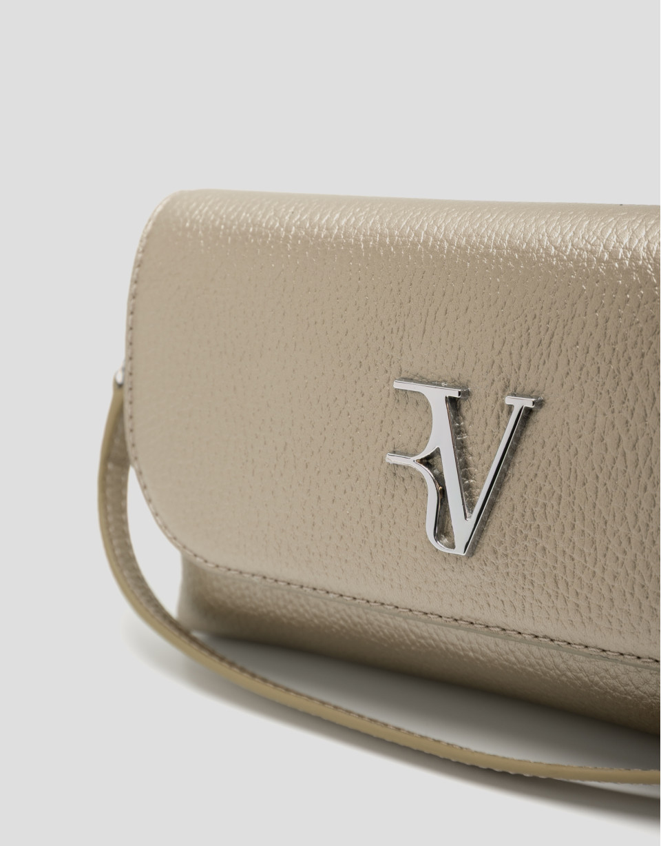 Bolso de mano Rita Metal dorado - Mujer | Roberto Verino
