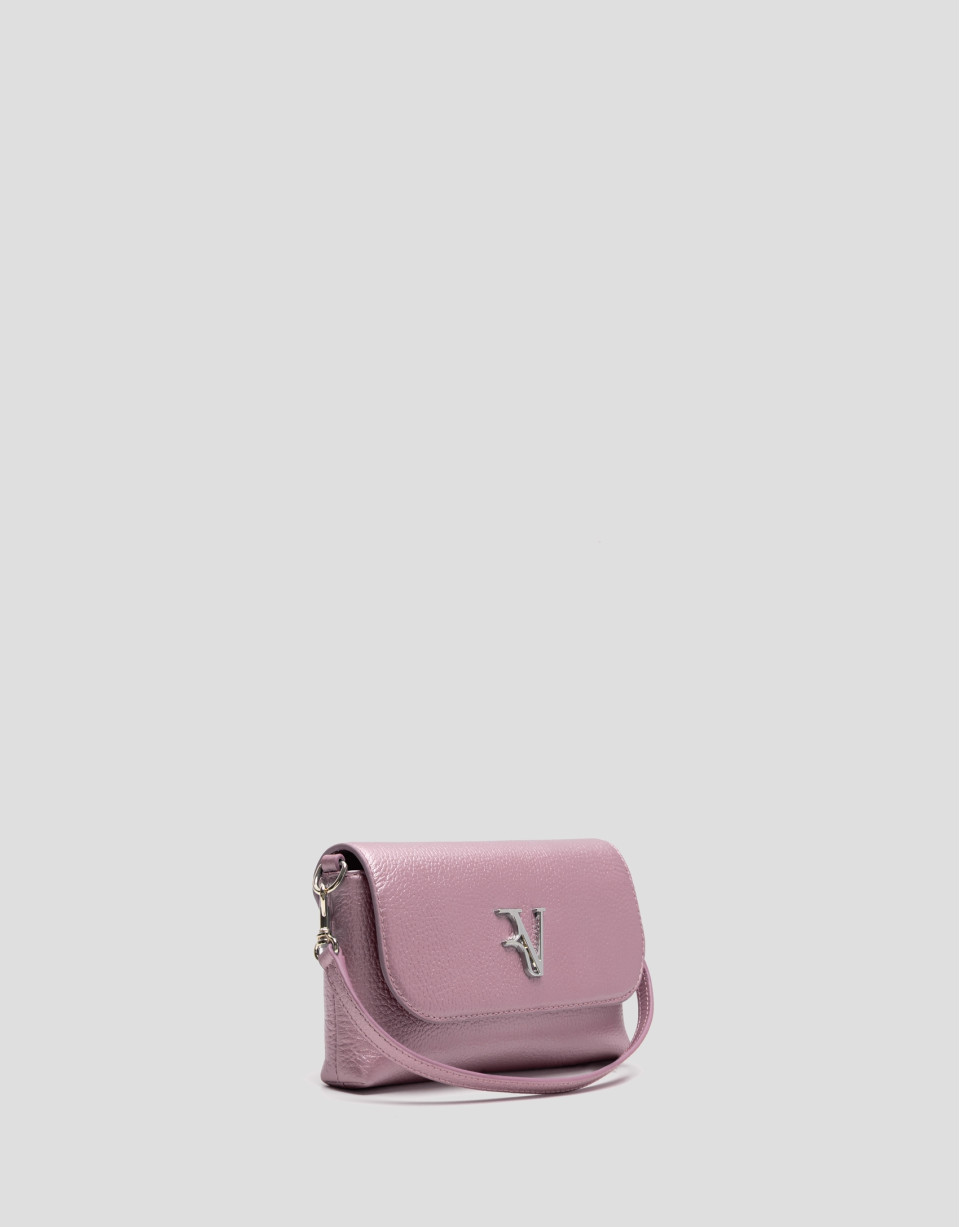 Bolso de mano Rita Metal rosa - Mujer - PV2026 | Roberto Verino