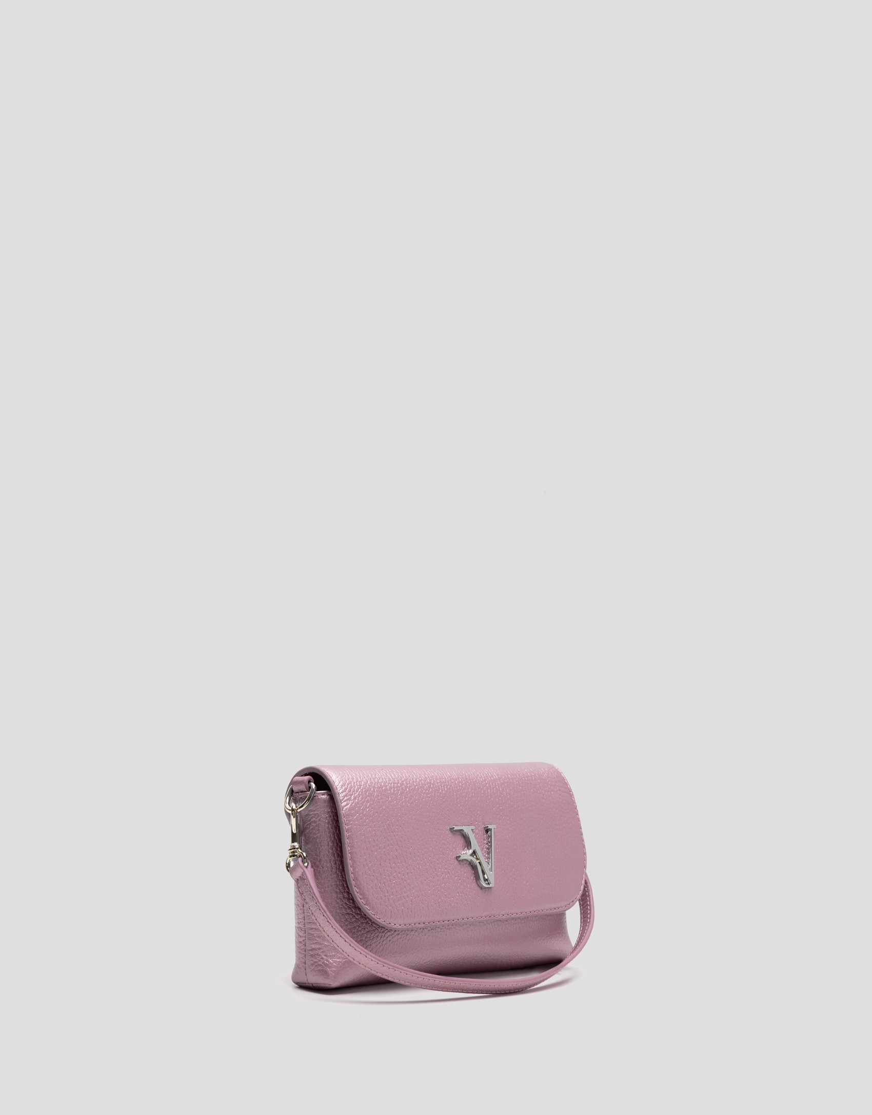 Bolso de mano Rita Metal rosa - Mujer - PV2026 | Roberto Verino
