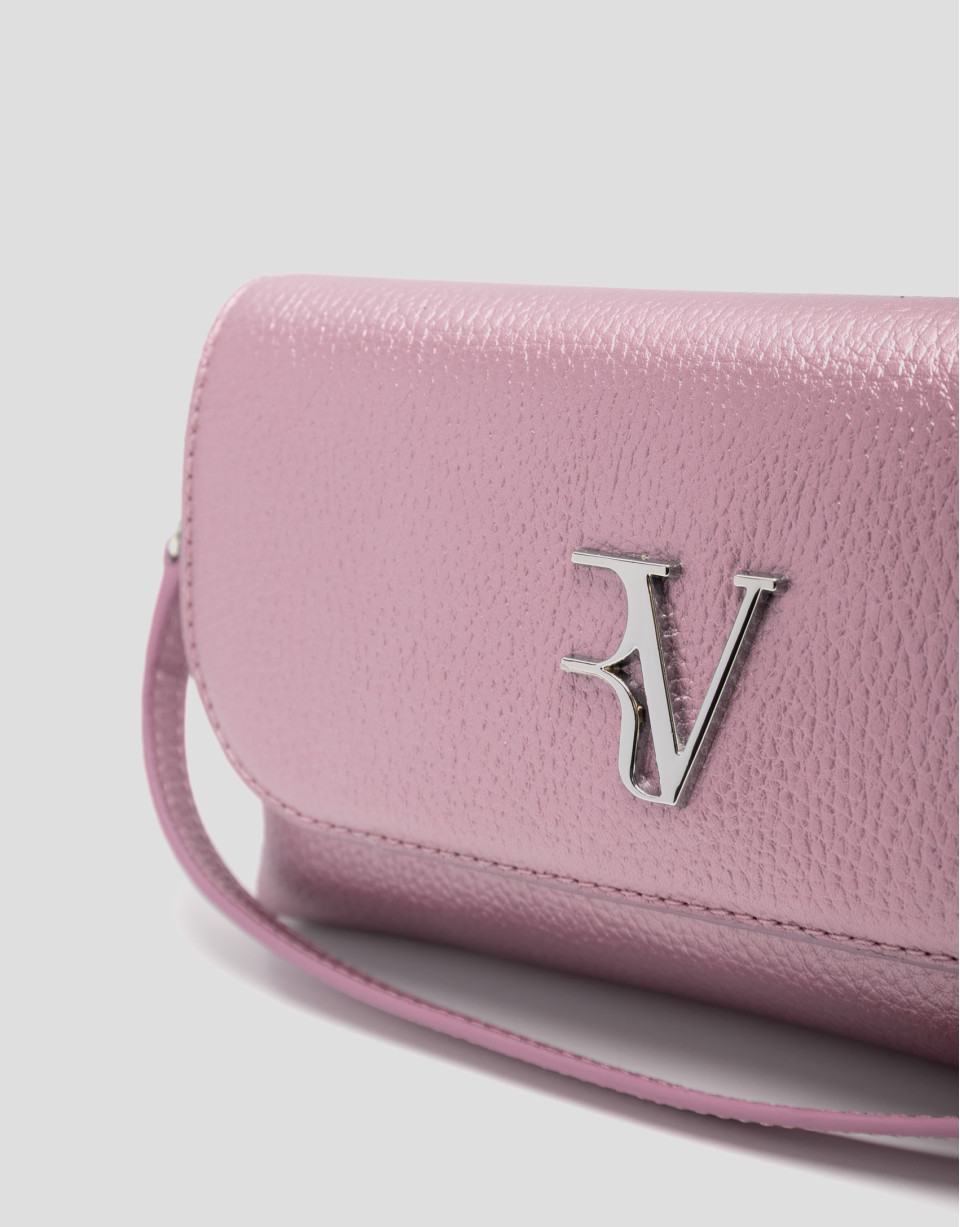 Bolso de mano Rita Metal rosa - Mujer - PV2026 | Roberto Verino