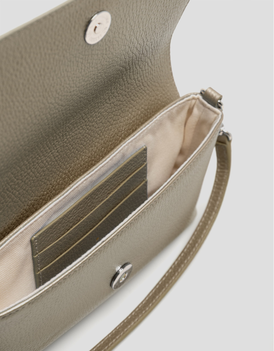 Bolso de mano Rita Metal dorado - Mujer | Roberto Verino