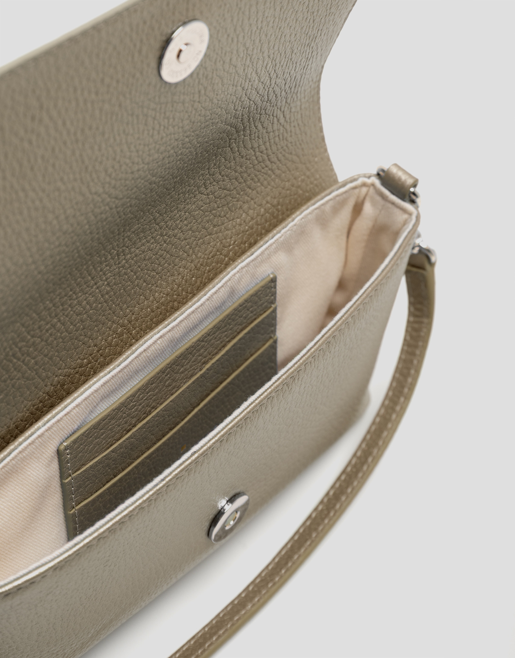 Bolso de mano Rita Metal dorado - Mujer | Roberto Verino