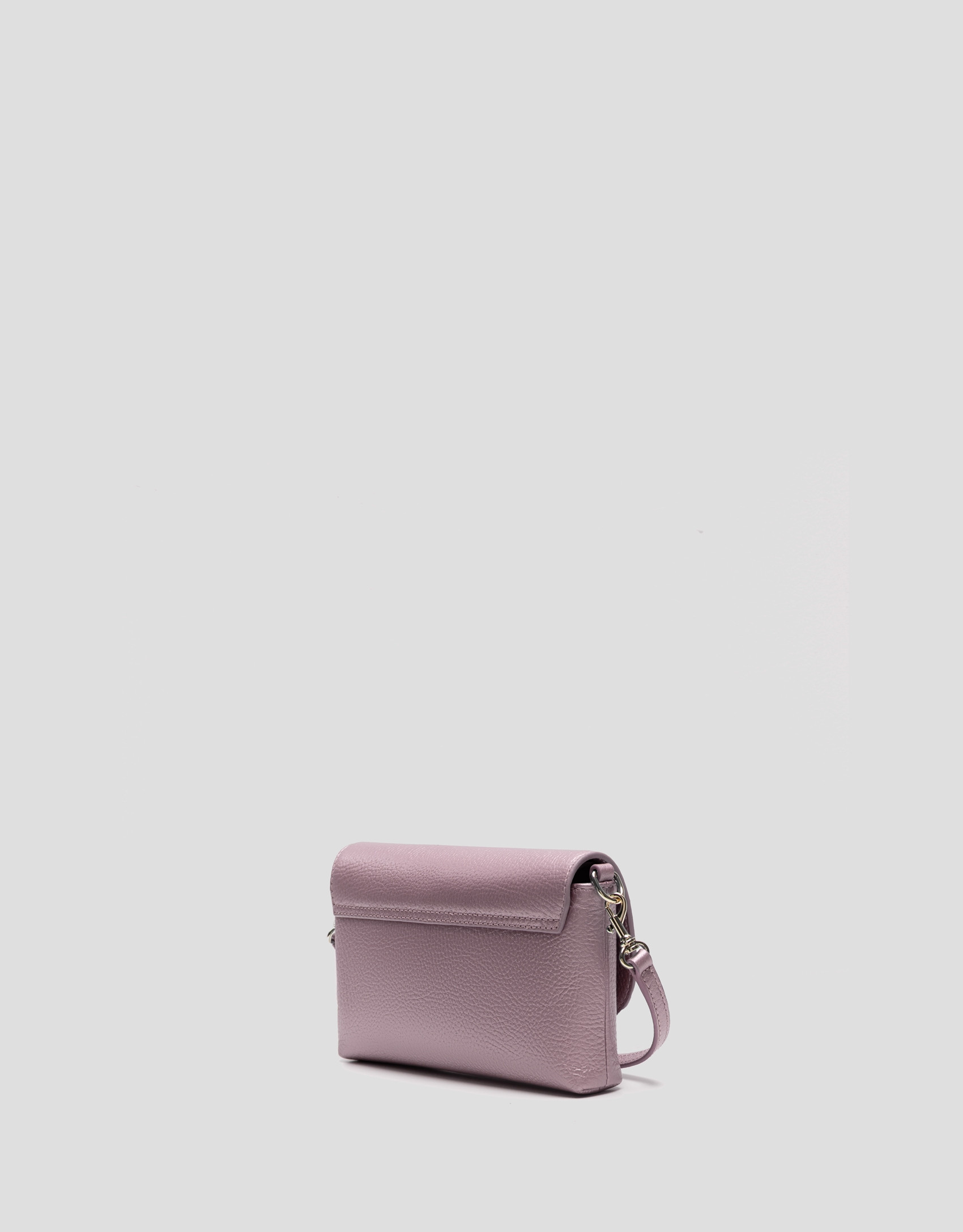 Rita Metal pink handbag - Woman - SS2026 | Roberto Verino