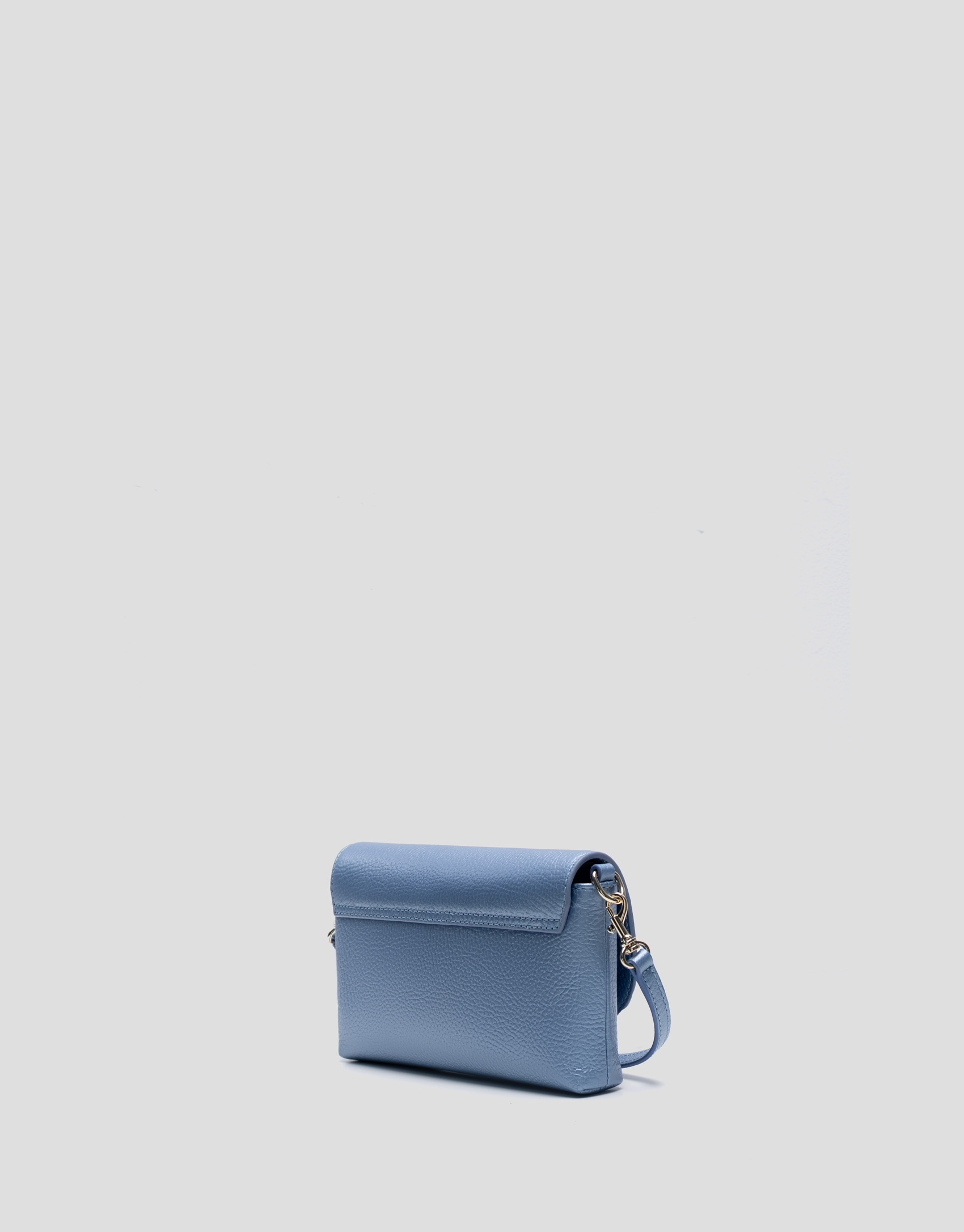 Bolso de mano Rita Metal azul - Mujer - PV2026 | Roberto Verino