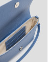 Rita Metal blue handbag - Woman - SS2026 | Roberto Verino